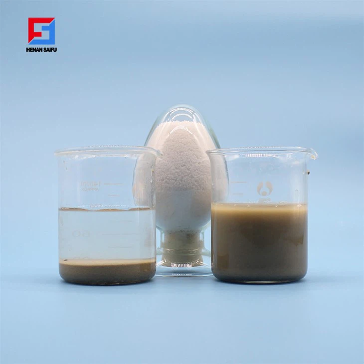 Polyacrylamide PAM Powder Water Treatment Flocculant Chemicals For Industrial Municipal Wastewater